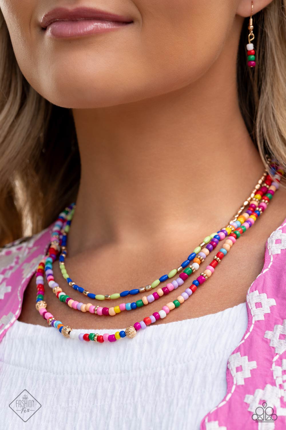 Sunset Sightings Set - December 2023 - Paparazzi Accessories- Necklace - CarasShop.com - Paparazzi Jewelry by Cara Jewels