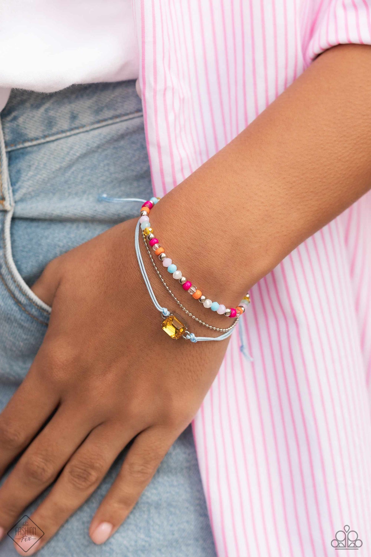 Sunset Sightings Set - January 2024 - Paparazzi Accessories- Ring - CarasShop.com - Paparazzi Jewelry by Cara Jewels