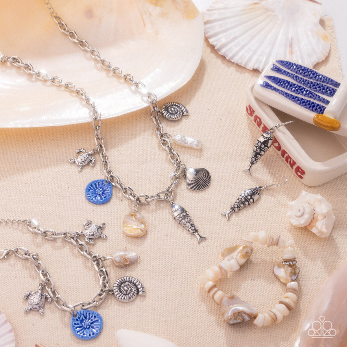 Sunset Sightings Set - March 2025 - Paparazzi Accessories- Set Collage - CarasShop.com - Paparazzi Jewelry by Cara Jewels