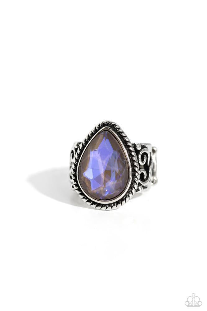 Supernatural Sparkle Brown Ring - Paparazzi Accessories- lightbox - CarasShop.com - Paparazzi Jewelry by Cara Jewels