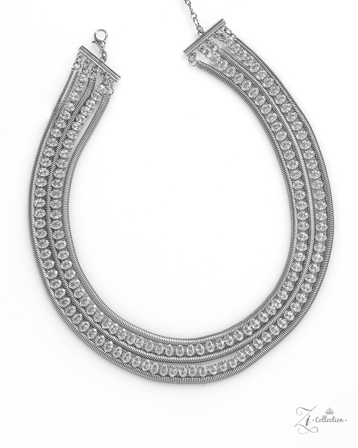 Tenacious 2023 Zi Collection Necklace - Paparazzi Accessories- lightbox - CarasShop.com - Paparazzi Jewelry by Cara Jewels