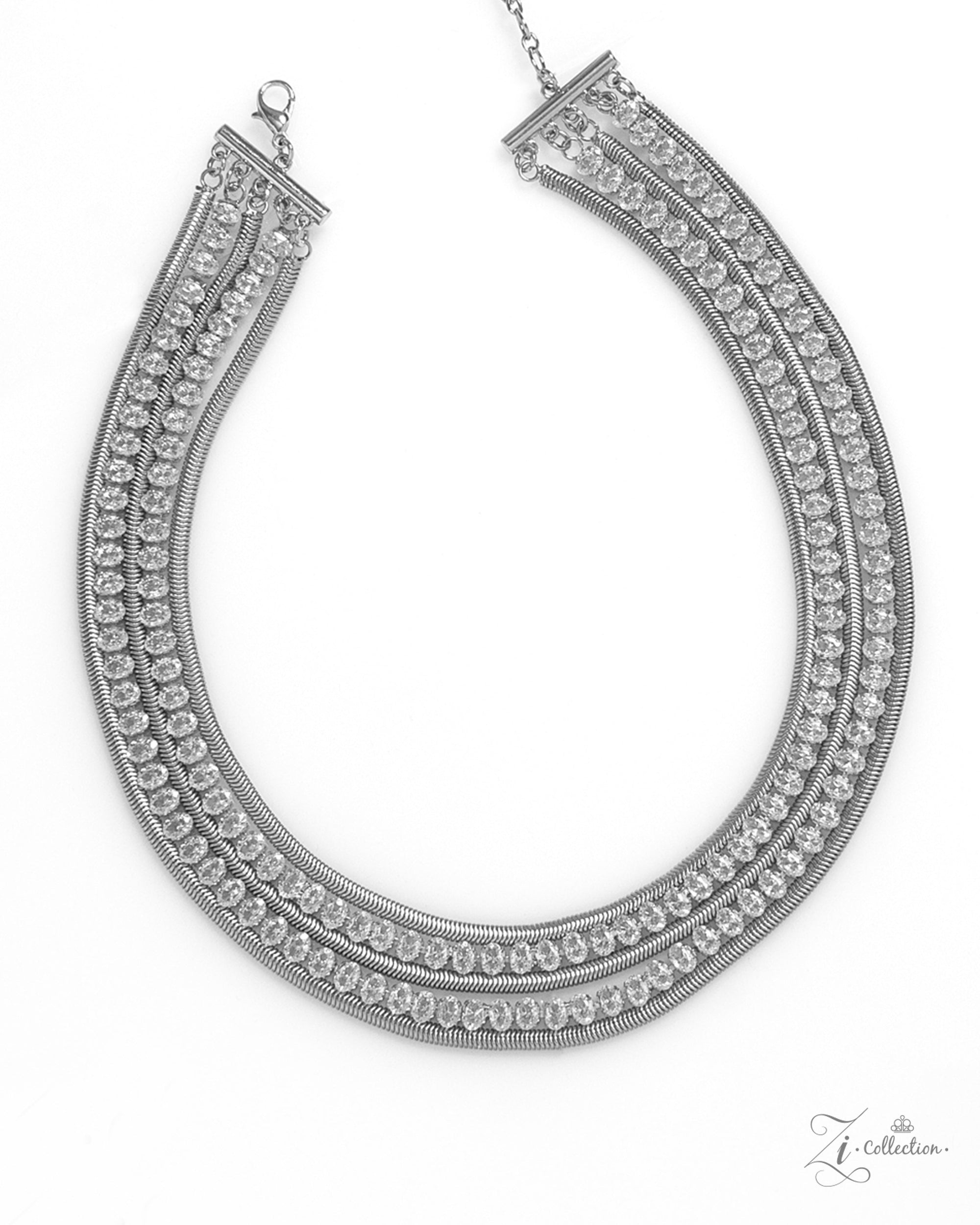 Tenacious 2023 Zi Collection Necklace - Paparazzi Accessories- lightbox - CarasShop.com - Paparazzi Jewelry by Cara Jewels