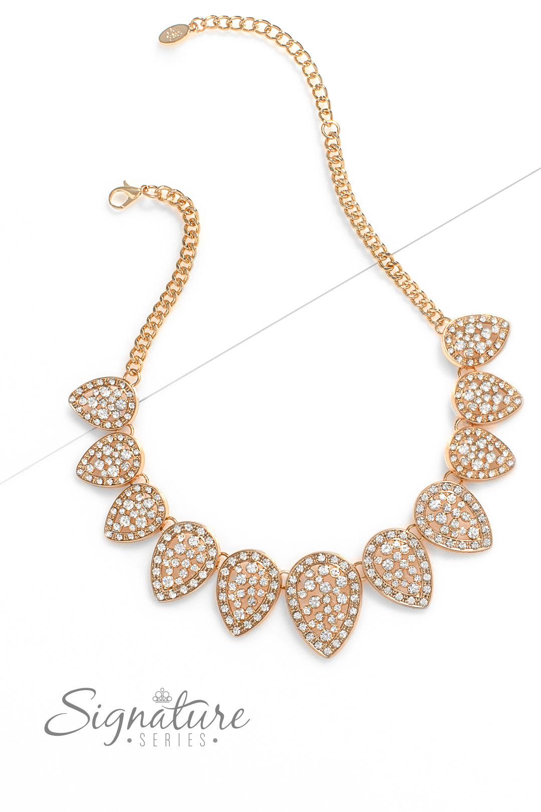 The Cody 2023 Zi Signature Collection Necklace - Paparazzi Accessories- lightbox - CarasShop.com - Paparazzi Jewelry by Cara Jewels