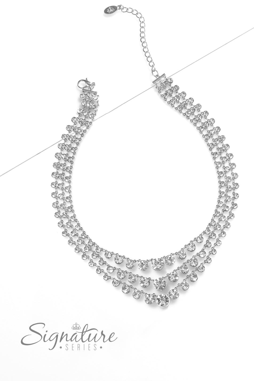 The Dana 2023 Zi Signature Collection Necklace - Paparazzi Accessories- lightbox - CarasShop.com - Paparazzi Jewelry by Cara Jewels