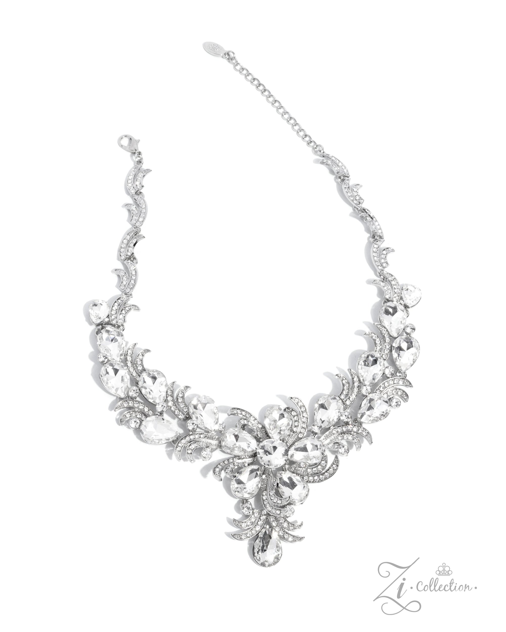 The Gesphania 2024 Zi Signature Collection Necklace - Paparazzi Accessories- lightbox - CarasShop.com - Paparazzi Jewelry by Cara Jewels