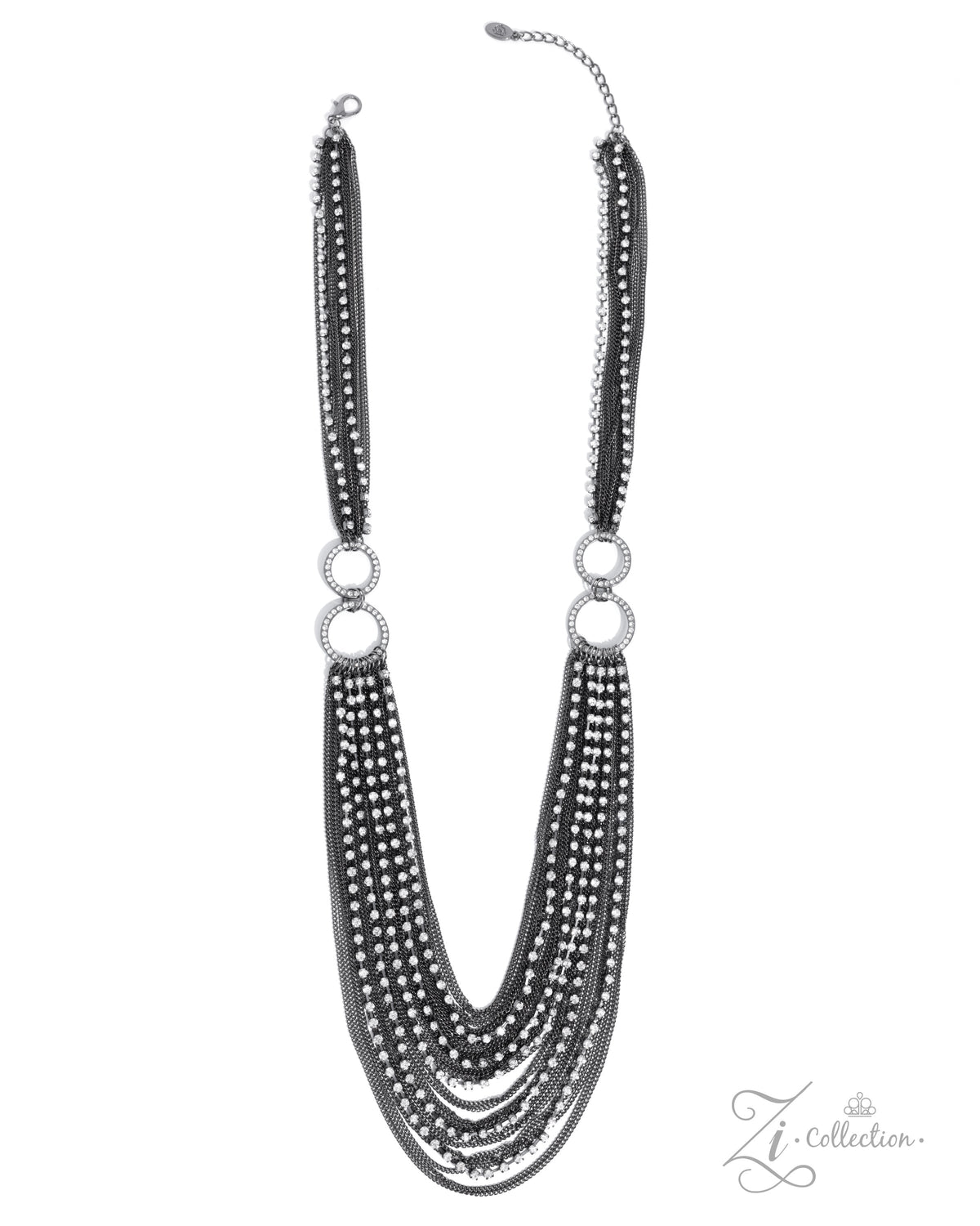 The Janet 2024 Zi Signature Collection Necklace - Paparazzi Accessories- lightbox - CarasShop.com - Paparazzi Jewelry by Cara Jewels