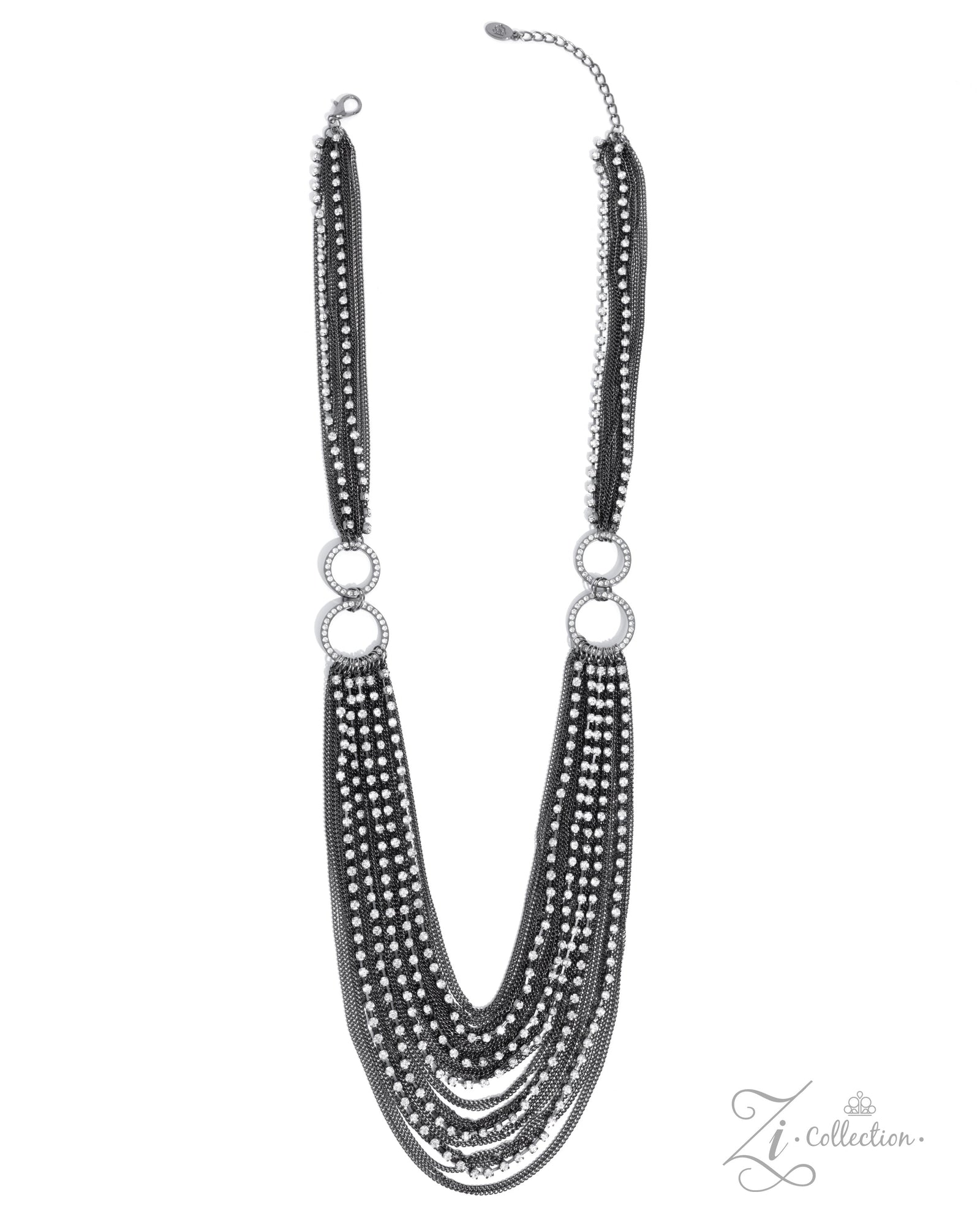 The Janet 2024 Zi Signature Collection Necklace - Paparazzi Accessories- lightbox - CarasShop.com - Paparazzi Jewelry by Cara Jewels
