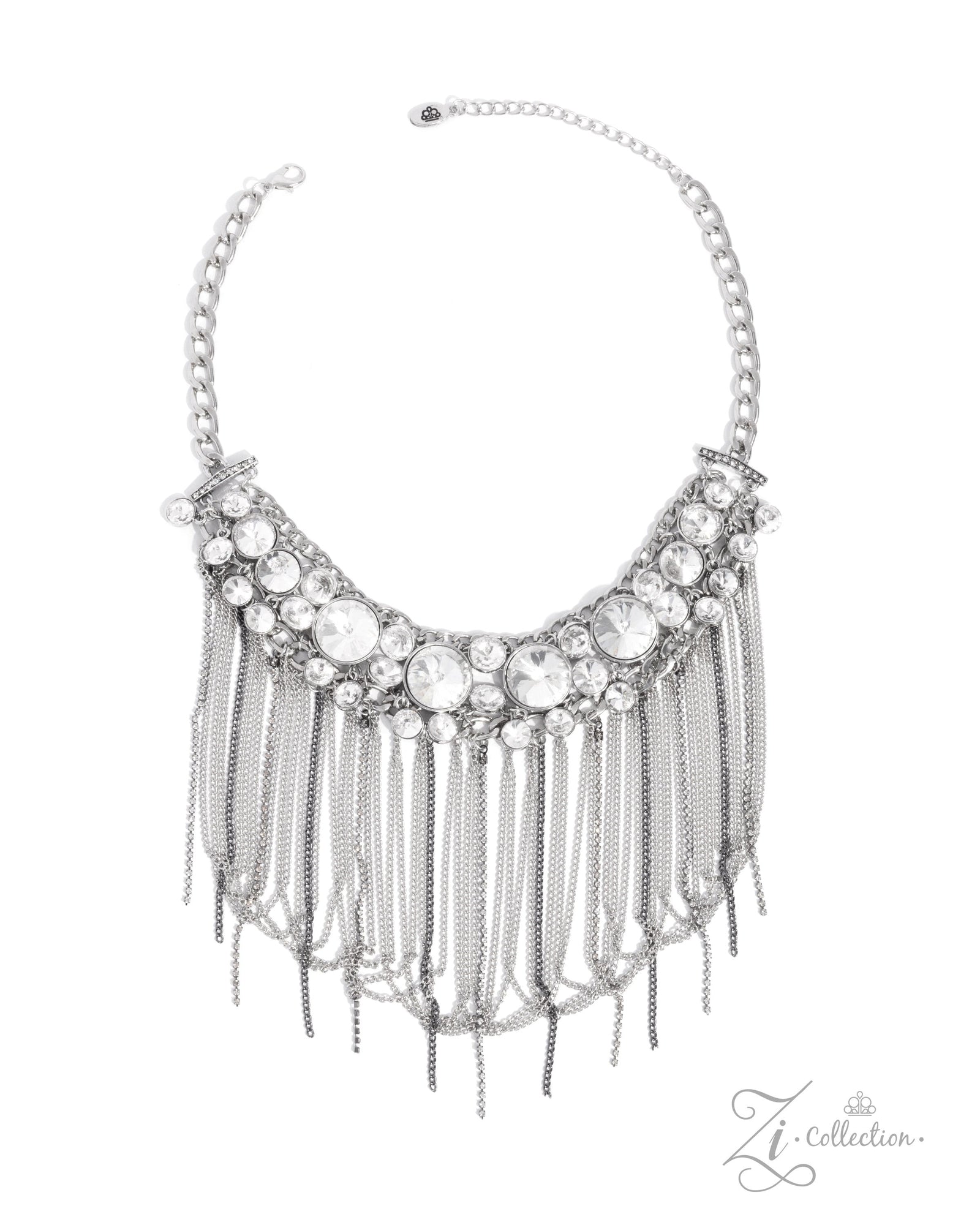 The Jennifer 2024 Zi Signature Collection Necklace - Paparazzi Accessories- lightbox - CarasShop.com - Paparazzi Jewelry by Cara Jewels