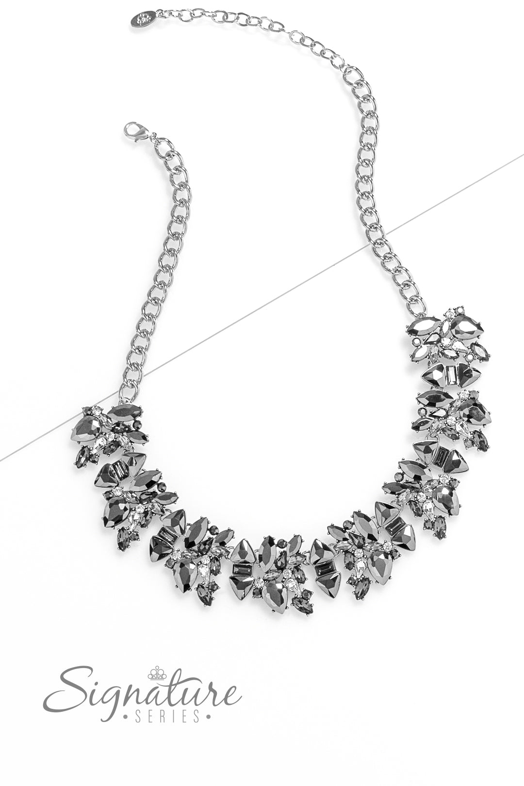 The JJ 2023 Zi Signature Collection Necklace - Paparazzi Accessories- lightbox - CarasShop.com - Paparazzi Jewelry by Cara Jewels