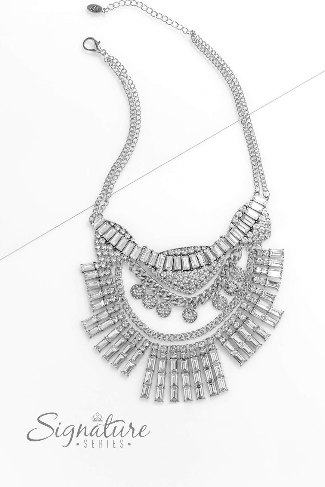 The Nedra 2023 Zi Signature Collection Necklace - Paparazzi Accessories- lightbox - CarasShop.com - Paparazzi Jewelry by Cara Jewels