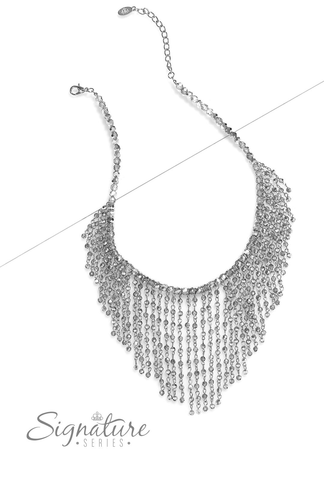 The Stephanie 2023 Zi Signature Collection Necklace - Paparazzi Accessories- lightbox - CarasShop.com - Paparazzi Jewelry by Cara Jewels