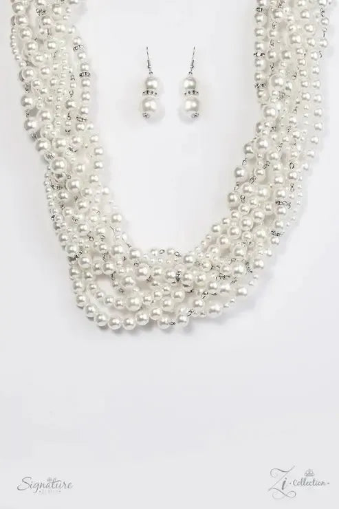 The Stevie 2017 Zi Signature Collection Necklace - Paparazzi Accessories- lightbox - CarasShop.com - Paparazzi Jewelry by Cara Jewels