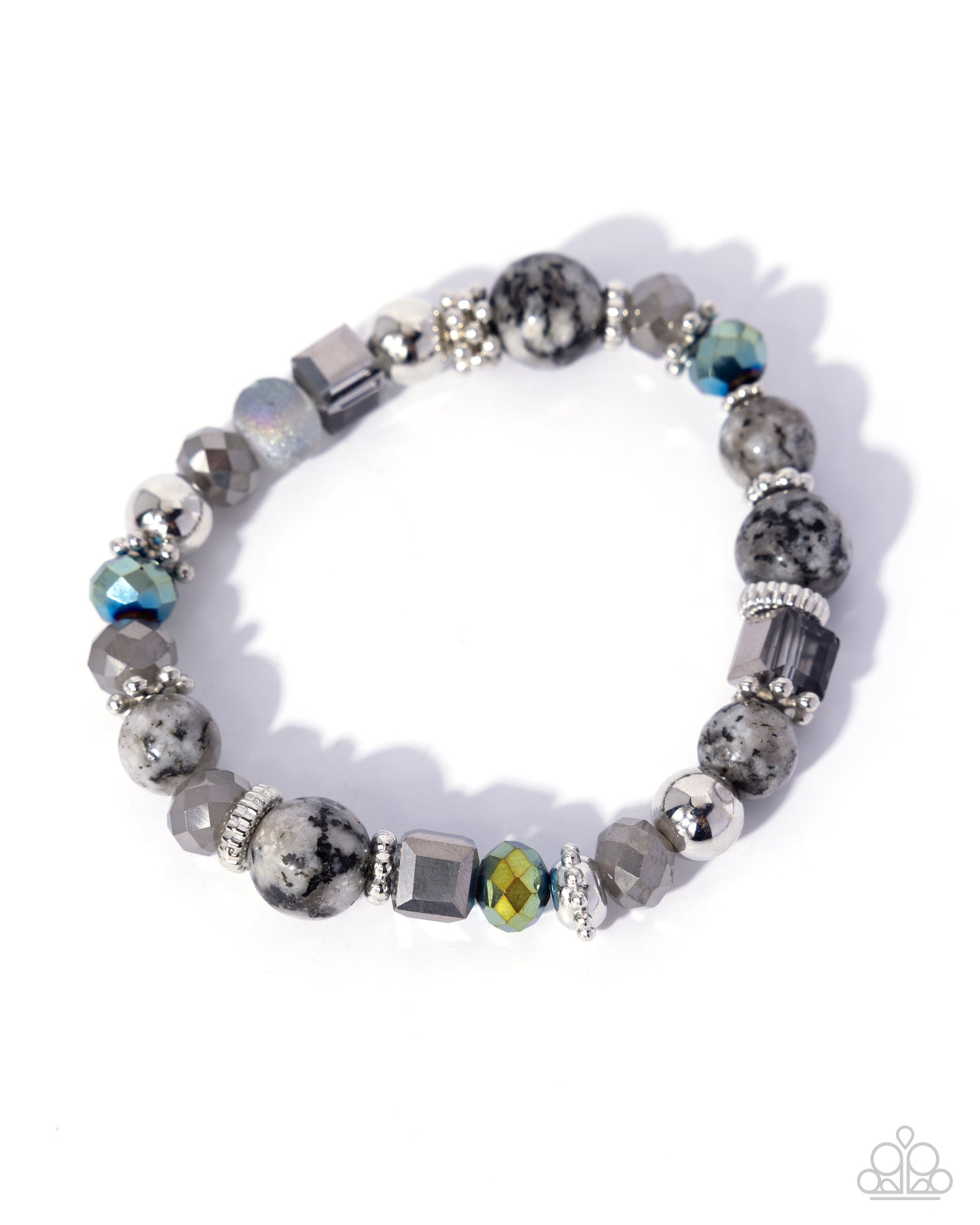 What a View! Silver Bracelet - Paparazzi Accessories- lightbox - CarasShop.com - Paparazzi Jewelry by Cara Jewels