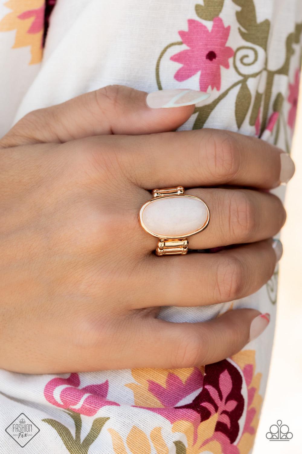 Sunset Sightings Complete Trend Blend (4 pc set) - September 2021 - Paparazzi Accessories Fashion Fix- Ring - CarasShop.com - Paparazzi Jewelry by Cara Jewels