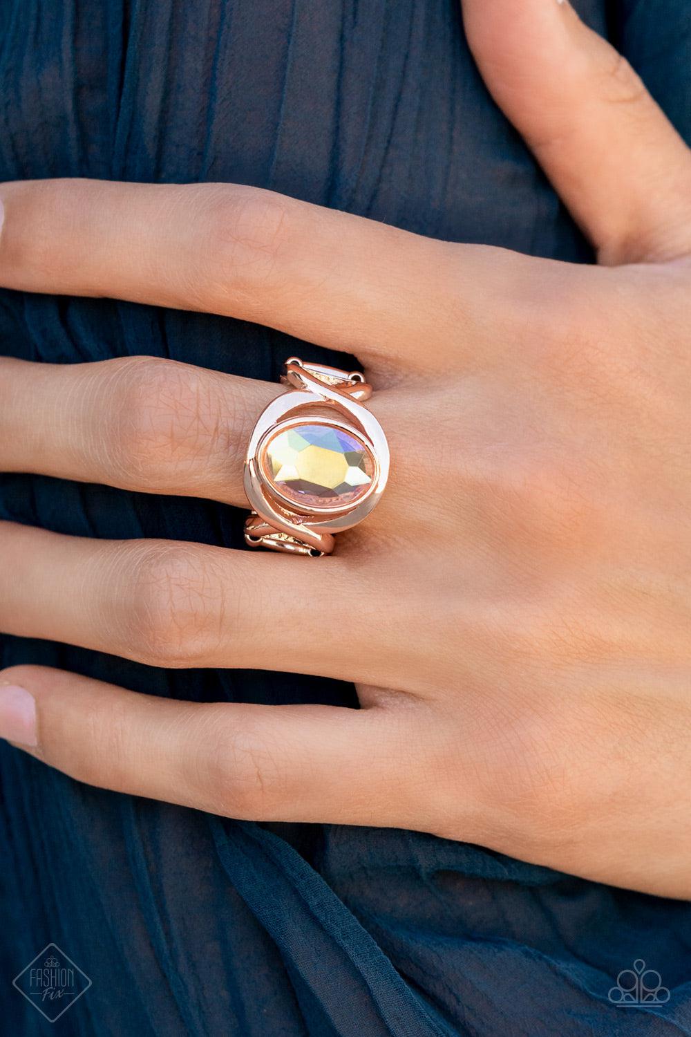 Glimpses of Malibu Set - September 2021 - Paparazzi Accessories- Ring - CarasShop.com - Paparazzi Jewelry by Cara Jewels