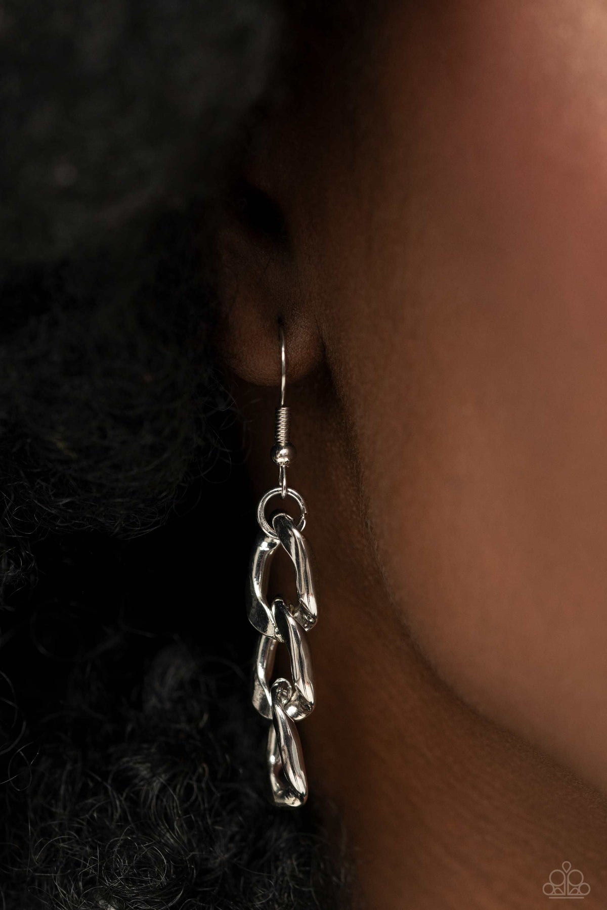 GLASSY-Hero Red Heart Necklace - Paparazzi Accessories - free matching earrings -CarasShop.com - Paparazzi Jewelry by Cara Jewels