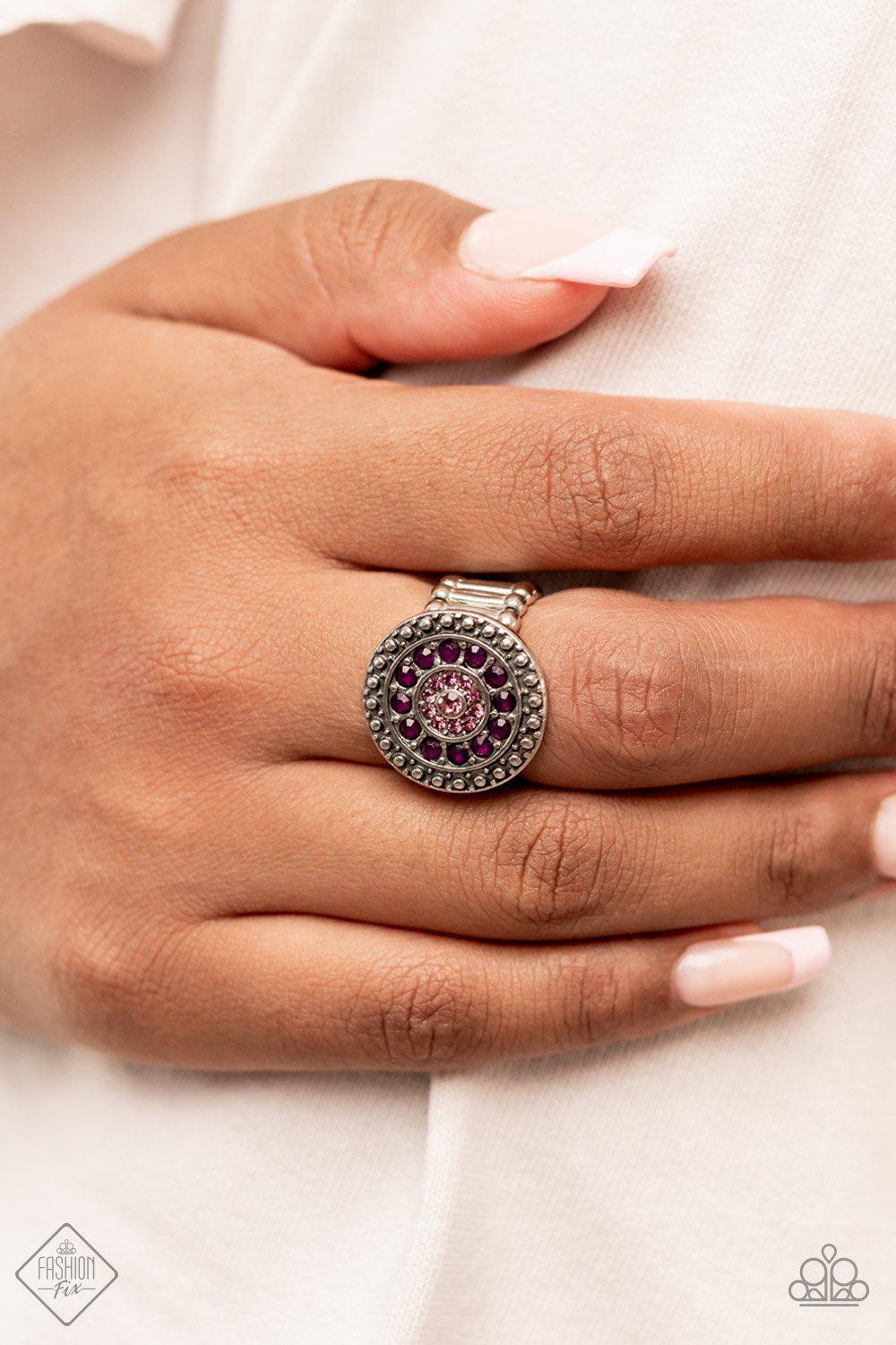 Glimpses of Malibu Set - November 2021 - Paparazzi Accessories- Ring - CarasShop.com - Paparazzi Jewelry by Cara Jewels