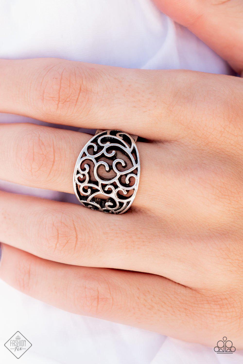 Glimpses of Malibu Set - October 2021 - Paparazzi Accessories- Ring - CarasShop.com - Paparazzi Jewelry by Cara Jewels