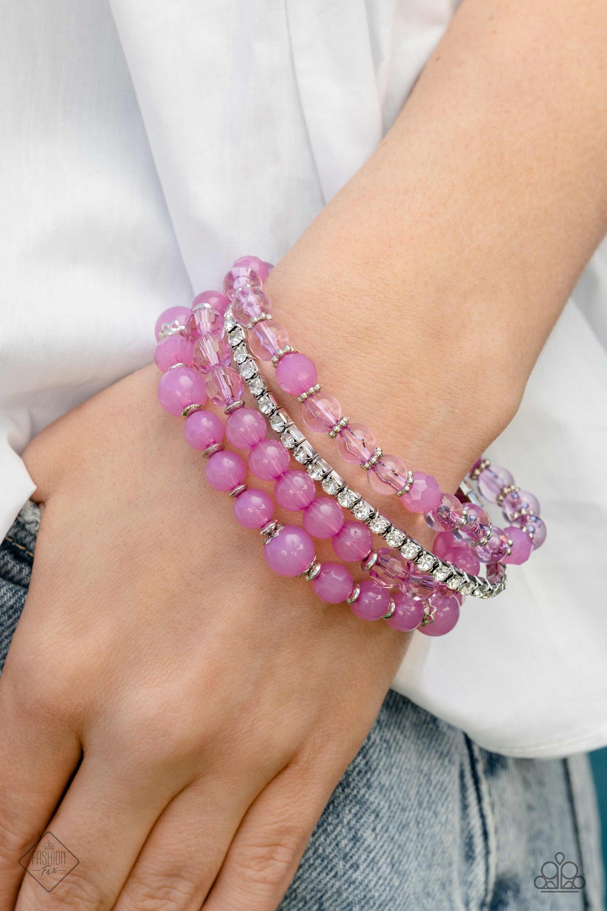 Glimpses of Malibu Set - March 2023 - Paparazzi Accessories- Bracelet - CarasShop.com - Paparazzi Jewelry by Cara Jewels