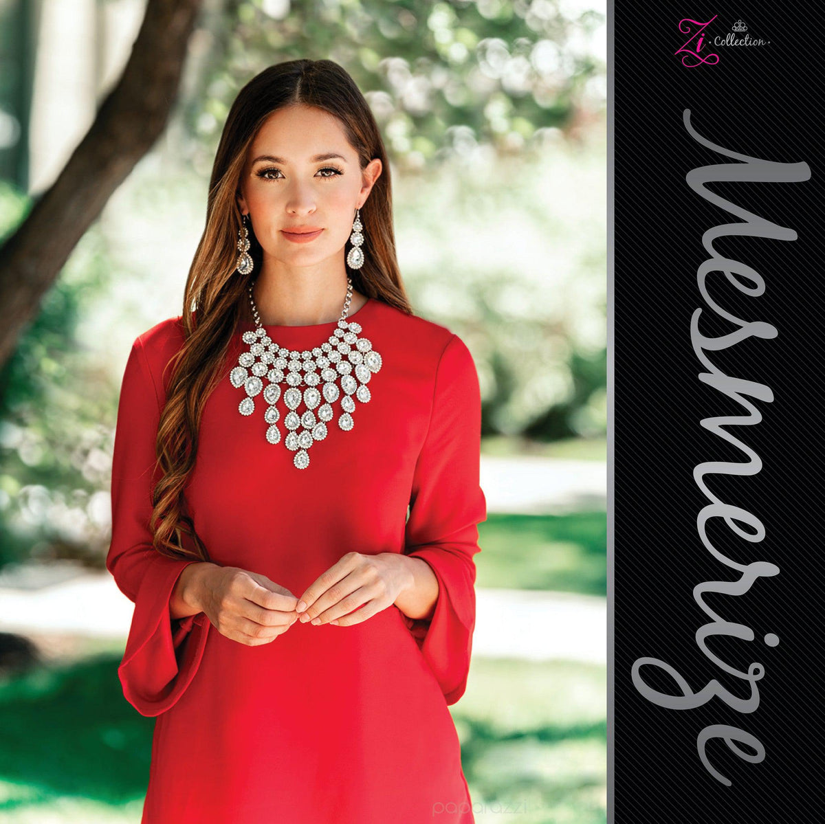 Mesmerize 2019 Zi Collection Necklace - Paparazzi Accessories - free matching earrings -CarasShop.com - Paparazzi Jewelry by Cara Jewels