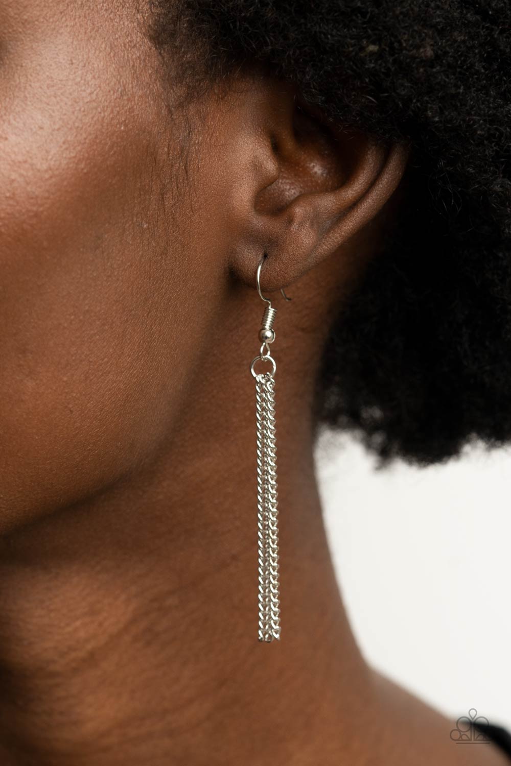 Musically Mojave Pink Stone Necklace - Paparazzi Accessories - free matching earrings -CarasShop.com - Paparazzi Jewelry by Cara Jewels