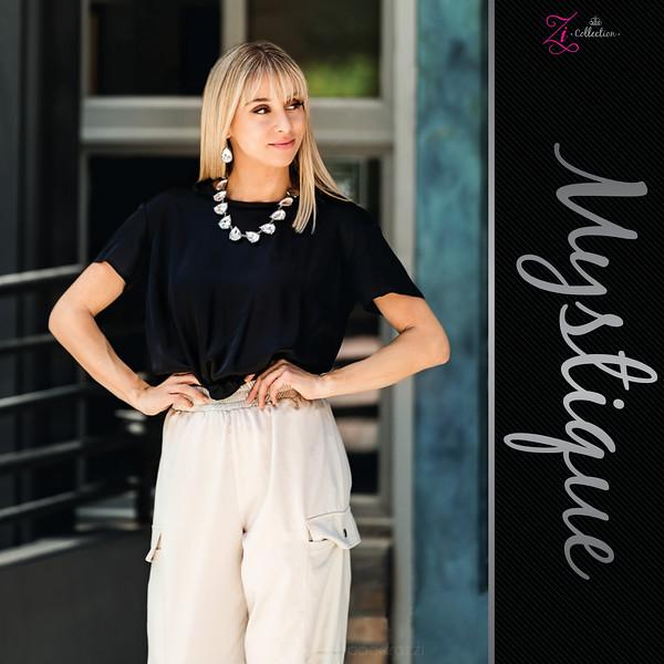 Mystique 2019 Zi Collection Necklace - Paparazzi Accessories - free matching earrings -CarasShop.com - Paparazzi Jewelry by Cara Jewels