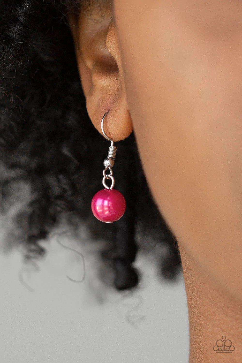 Party Dress Princess Multi Necklace - Paparazzi Accessories - free matching earrings -CarasShop.com - Paparazzi Jewelry by Cara Jewels