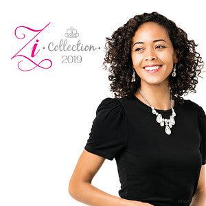 Reign 2019 Zi Collection Necklace - Paparazzi Accessories - stylized on model - CarasShop.com - Paparazzi Jewelry by Cara Jewels