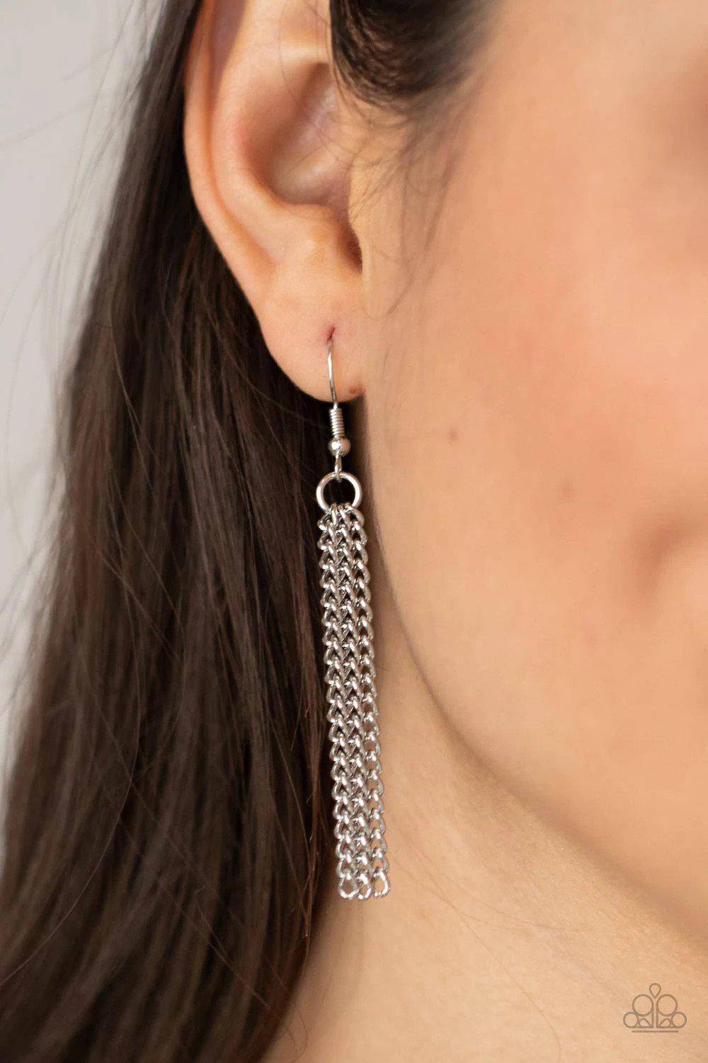 Retro Prairies Yellow Necklace - Paparazzi Accessories - free matching earrings -CarasShop.com - Paparazzi Jewelry by Cara Jewels