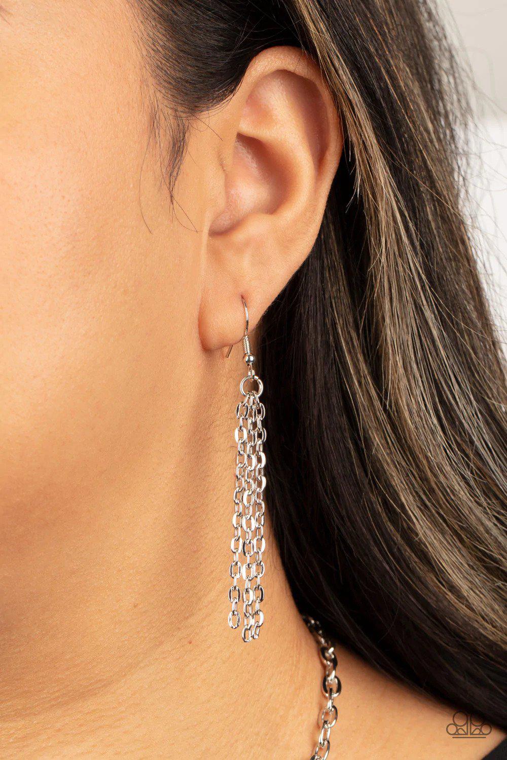 Seaside Season Brown Necklace - Paparazzi Accessories - free matching earrings -CarasShop.com - Paparazzi Jewelry by Cara Jewels