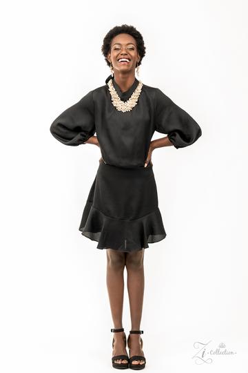 Sentimental 2021 Zi Collection Necklace - Paparazzi Accessories - stylized on model - CarasShop.com - Paparazzi Jewelry by Cara Jewels