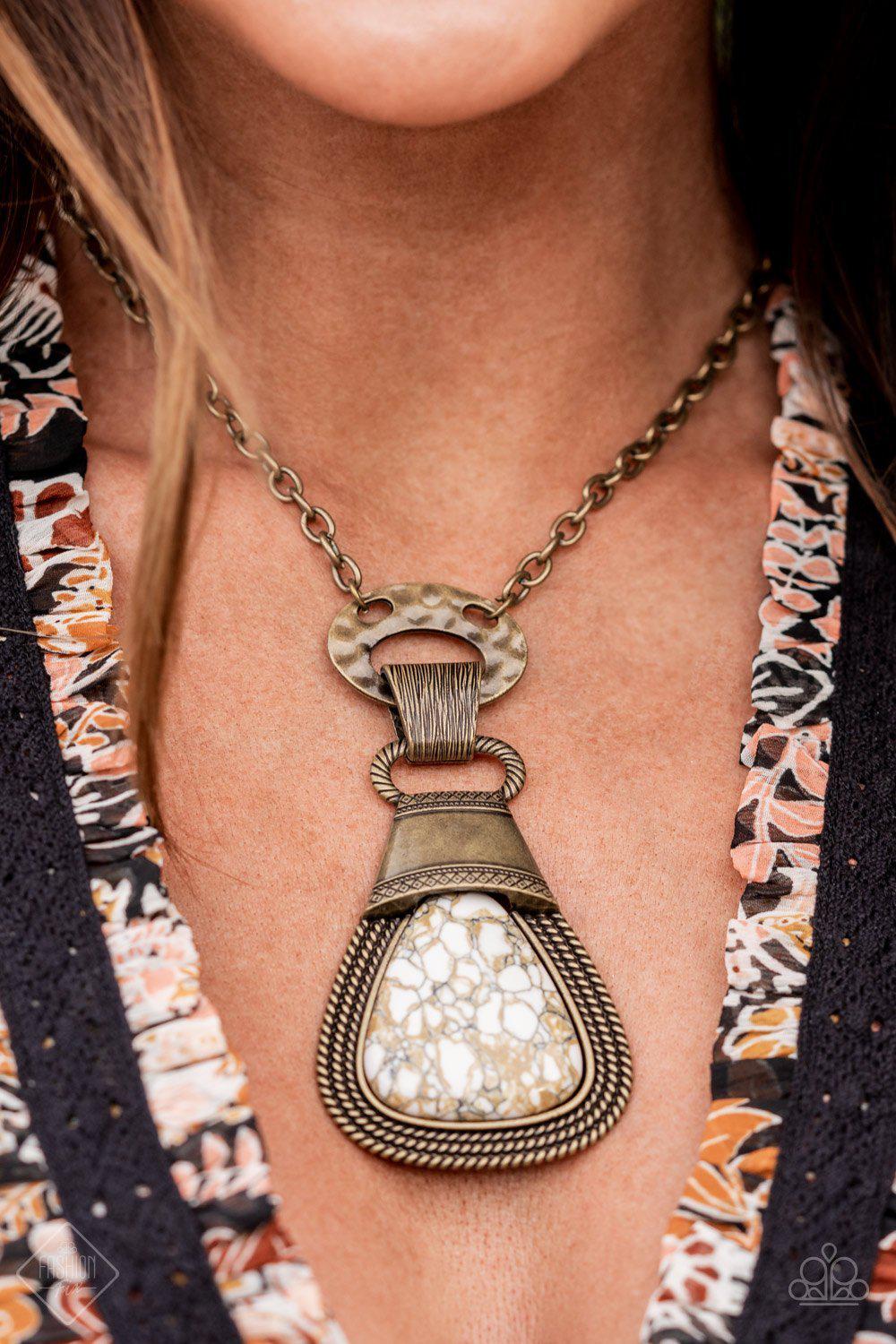 Simply Santa Fe Set - November 2021 - Paparazzi Accessories- Necklace - CarasShop.com - Paparazzi Jewelry by Cara Jewels