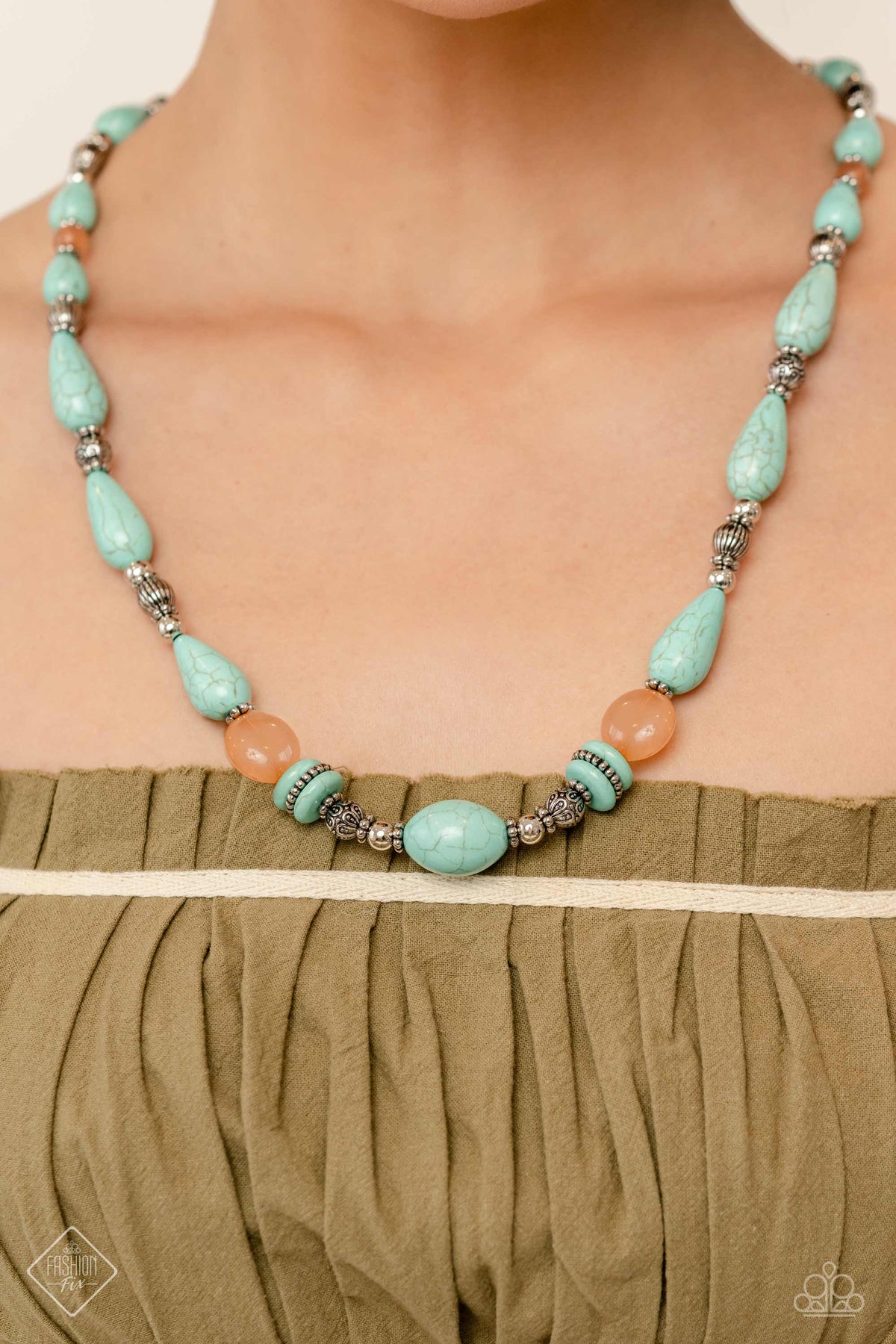 Simply Santa Fe Set - May 2023 - Paparazzi Accessories- Necklace - CarasShop.com - Paparazzi Jewelry by Cara Jewels