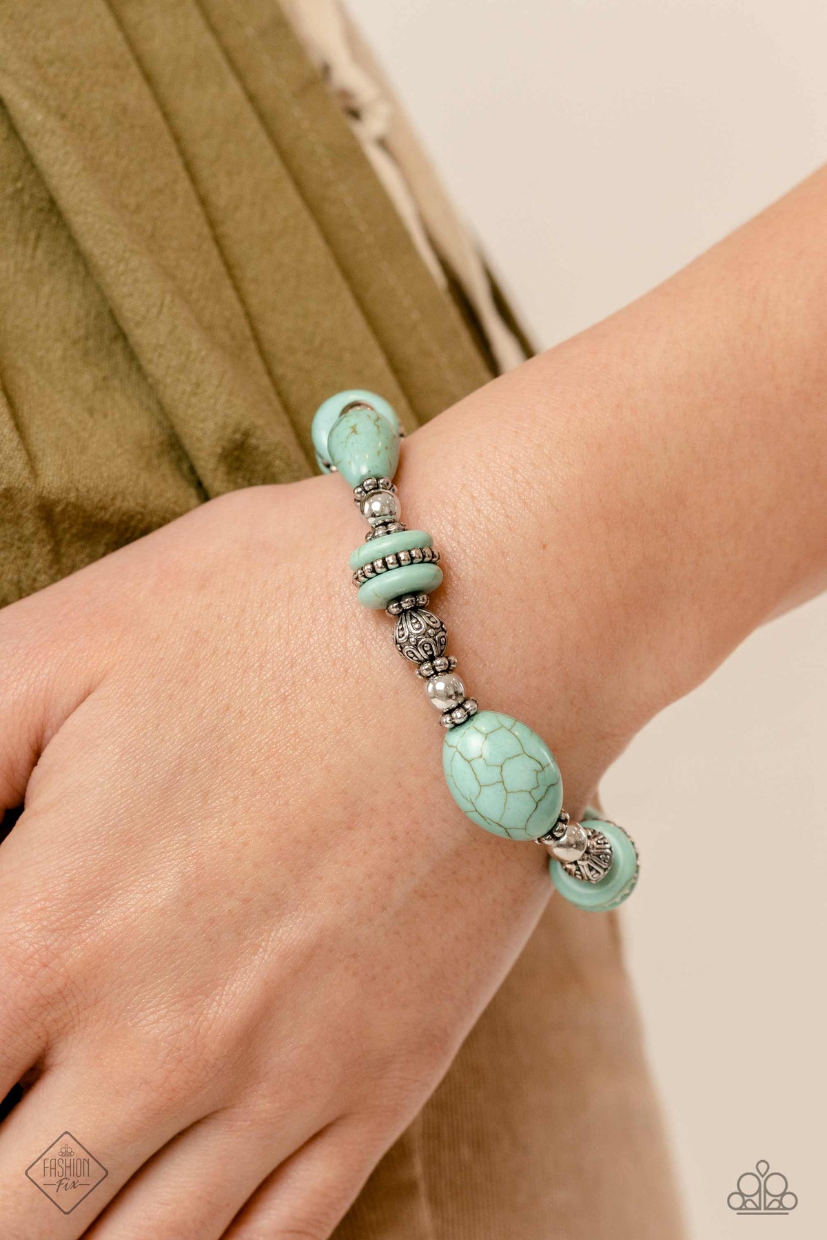 Simply Santa Fe Set - May 2023 - Paparazzi Accessories- Bracelet - CarasShop.com - Paparazzi Jewelry by Cara Jewels