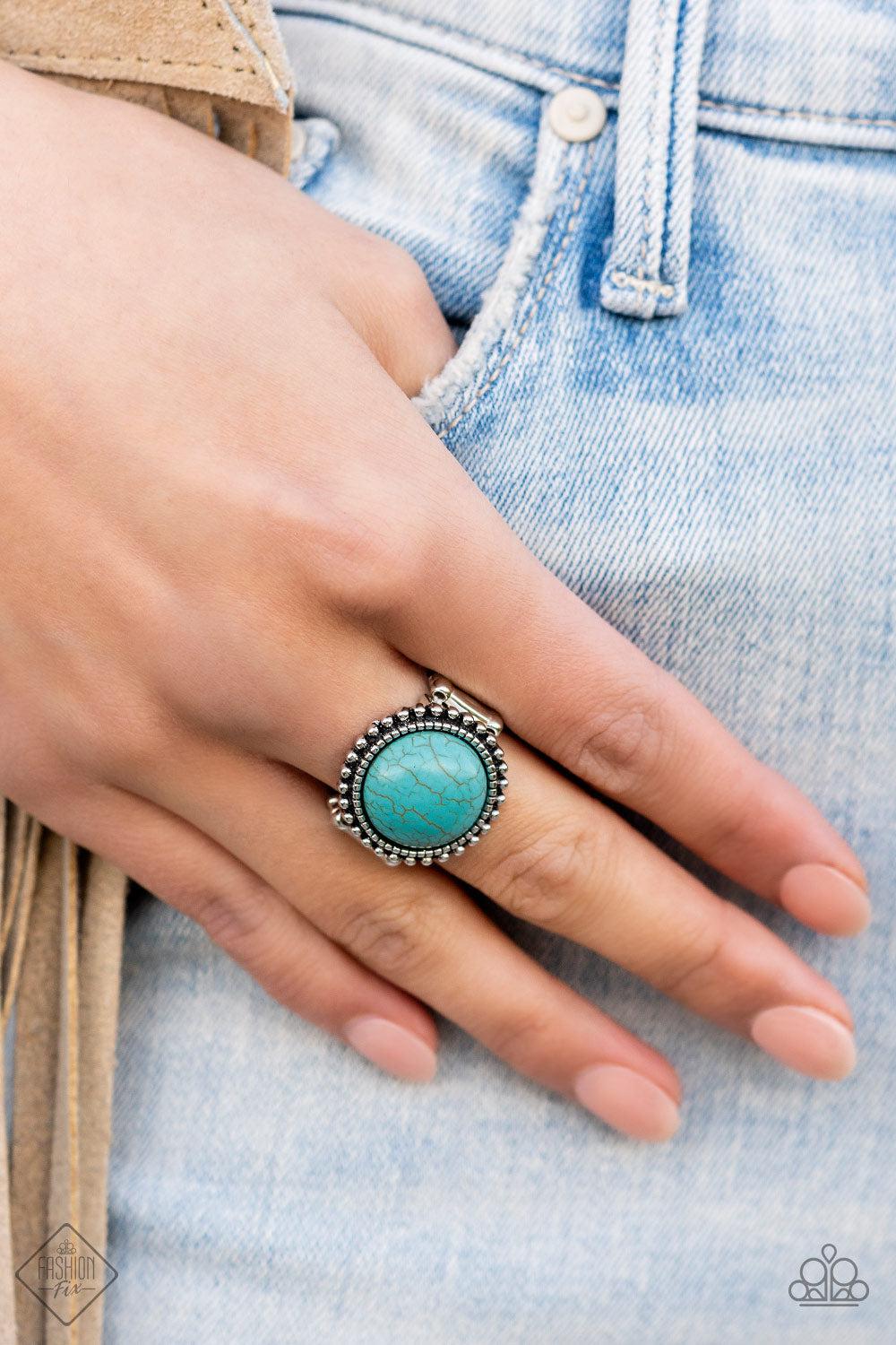 Simply Santa Fe Set - June 2022 - Paparazzi Accessories- Ring - CarasShop.com - Paparazzi Jewelry by Cara Jewels