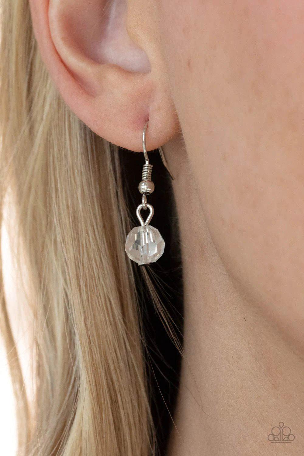 Teasingly Trendy Orange Necklace - Paparazzi Accessories - free matching earrings -CarasShop.com - Paparazzi Jewelry by Cara Jewels