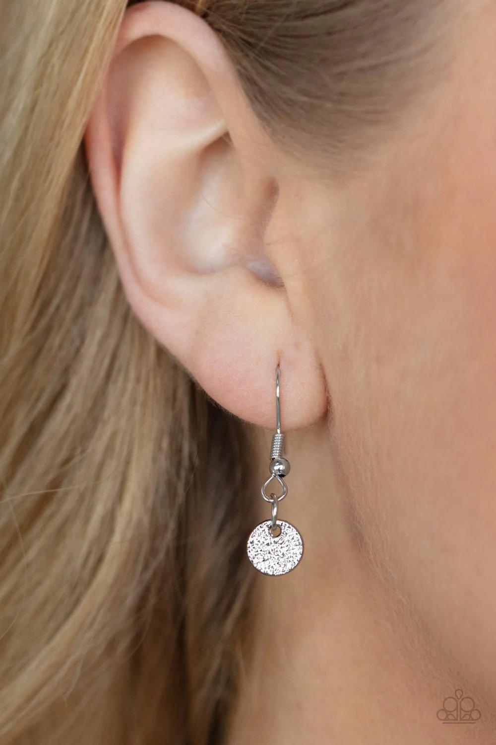 The Cosmos Are Calling Orange Necklace - Paparazzi Accessories - free matching earrings -CarasShop.com - Paparazzi Jewelry by Cara Jewels