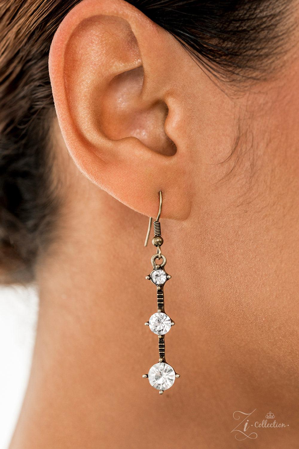 Undeniable 2022 Zi Collection Necklace - Paparazzi Accessories - free matching earrings -CarasShop.com - Paparazzi Jewelry by Cara Jewels