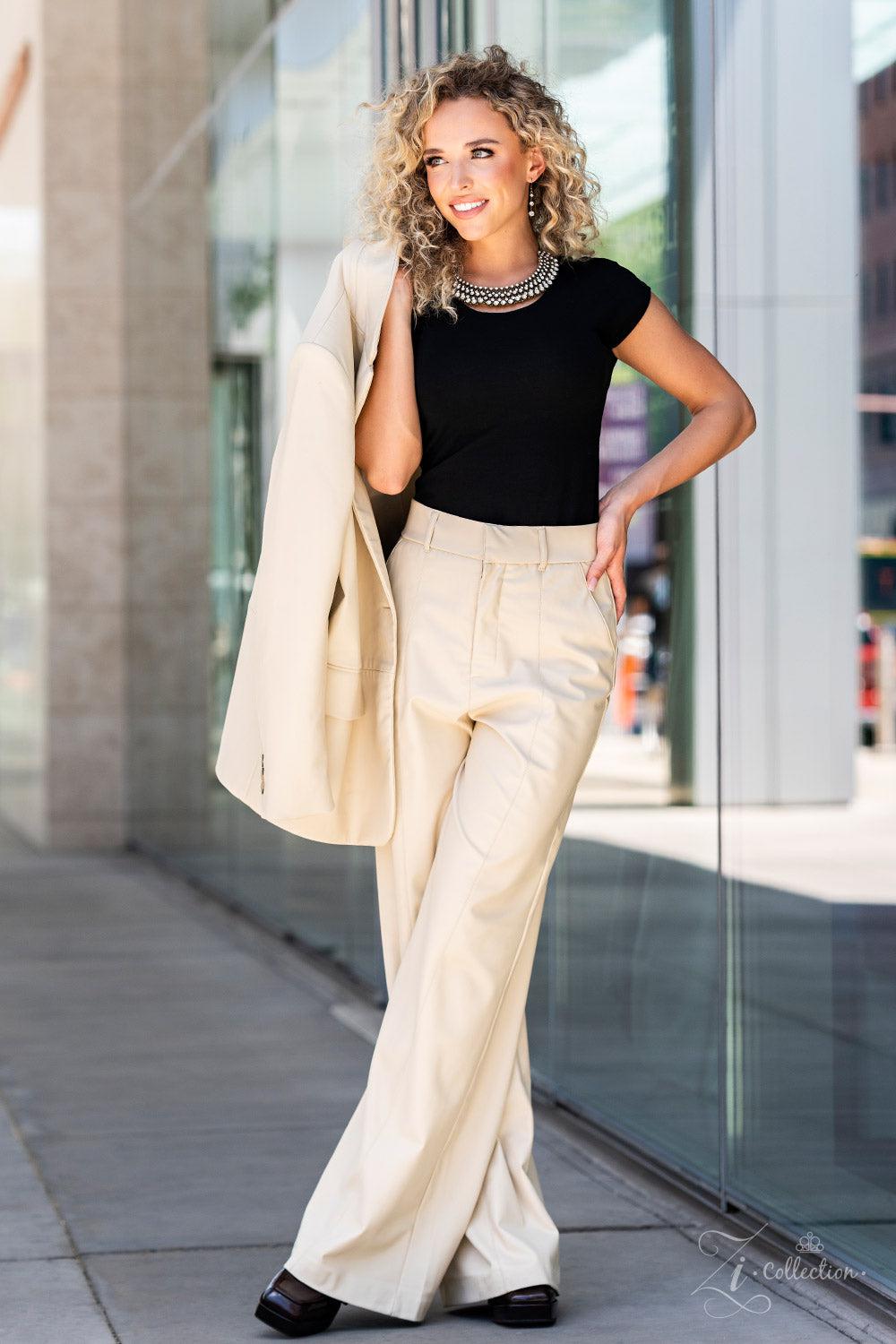 Undeniable 2022 Zi Collection Necklace - Paparazzi Accessories stylized on model in casual dress - CarasShop.com - Paparazzi Jewelry by Cara Jewels