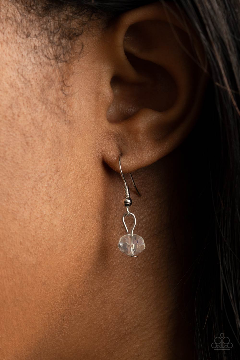 Unlock Your Sparkle Purple and Silver Necklace - Paparazzi Accessories - free matching earrings -CarasShop.com - Paparazzi Jewelry by Cara Jewels