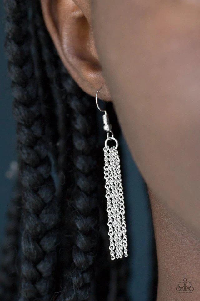 Western Weather Pink Necklace - Paparazzi Accessories - free matching earrings -CarasShop.com - Paparazzi Jewelry by Cara Jewels
