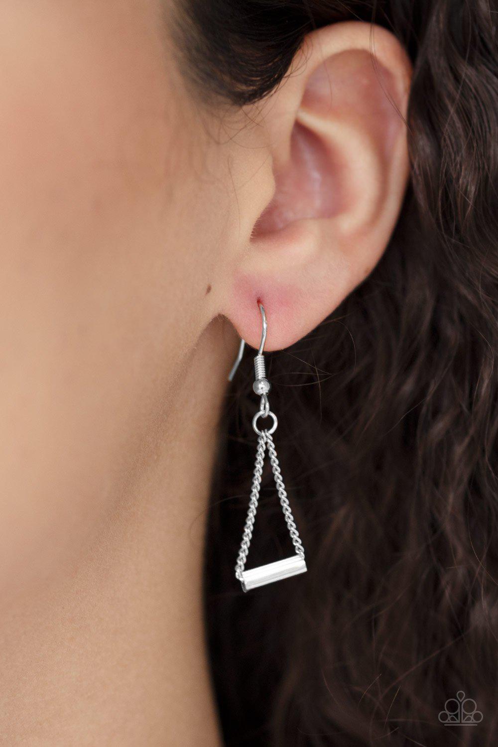 A Pipe Dream Multi Gold, Silver and Gunmetal Necklace - Paparazzi Accessories - free matching earrings -CarasShop.com - Paparazzi Jewelry by Cara Jewels