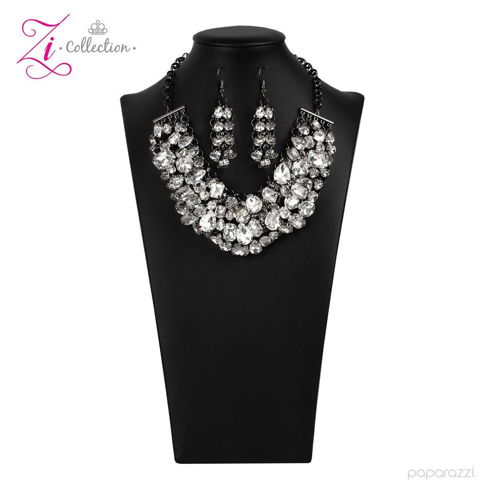 Ambitious 2020 Zi Collection Necklace - Paparazzi Accessories- lightbox - CarasShop.com - Paparazzi Jewelry by Cara Jewels