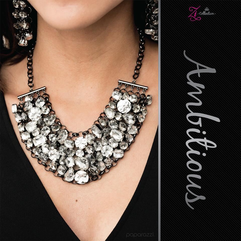 Ambitious 2020 Zi Collection Necklace - Paparazzi Accessories- on model - CarasShop.com - Paparazzi Jewelry by Cara Jewels