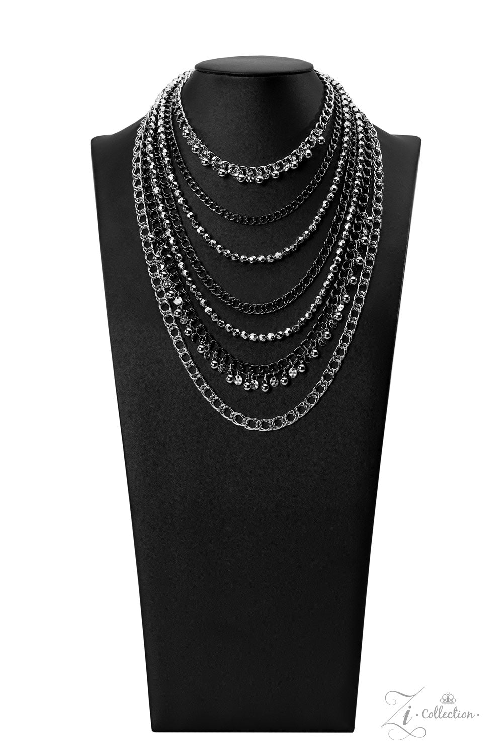 Audacious 2022 Zi Collection Necklace - Paparazzi Accessories- lightbox - CarasShop.com - Paparazzi Jewelry by Cara Jewels