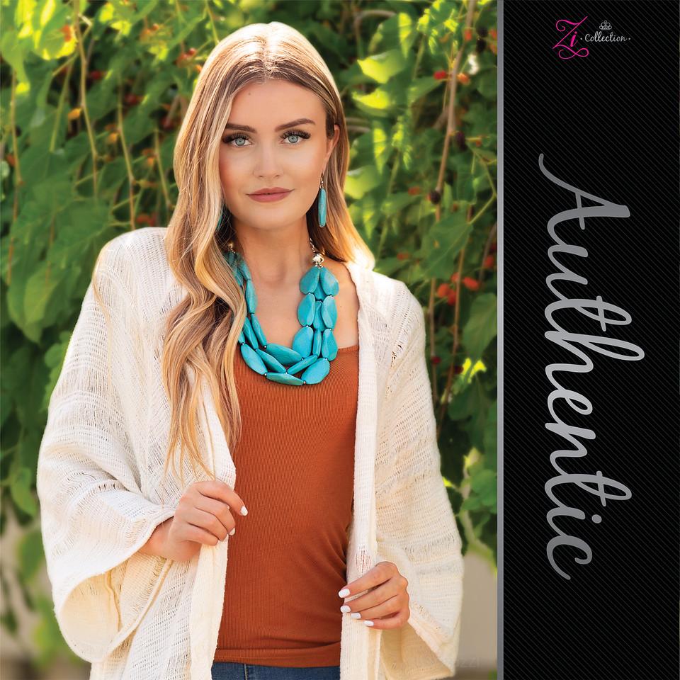 Authentic 2020 Zi Collection Necklace - Paparazzi Accessories - free matching earrings -CarasShop.com - Paparazzi Jewelry by Cara Jewels