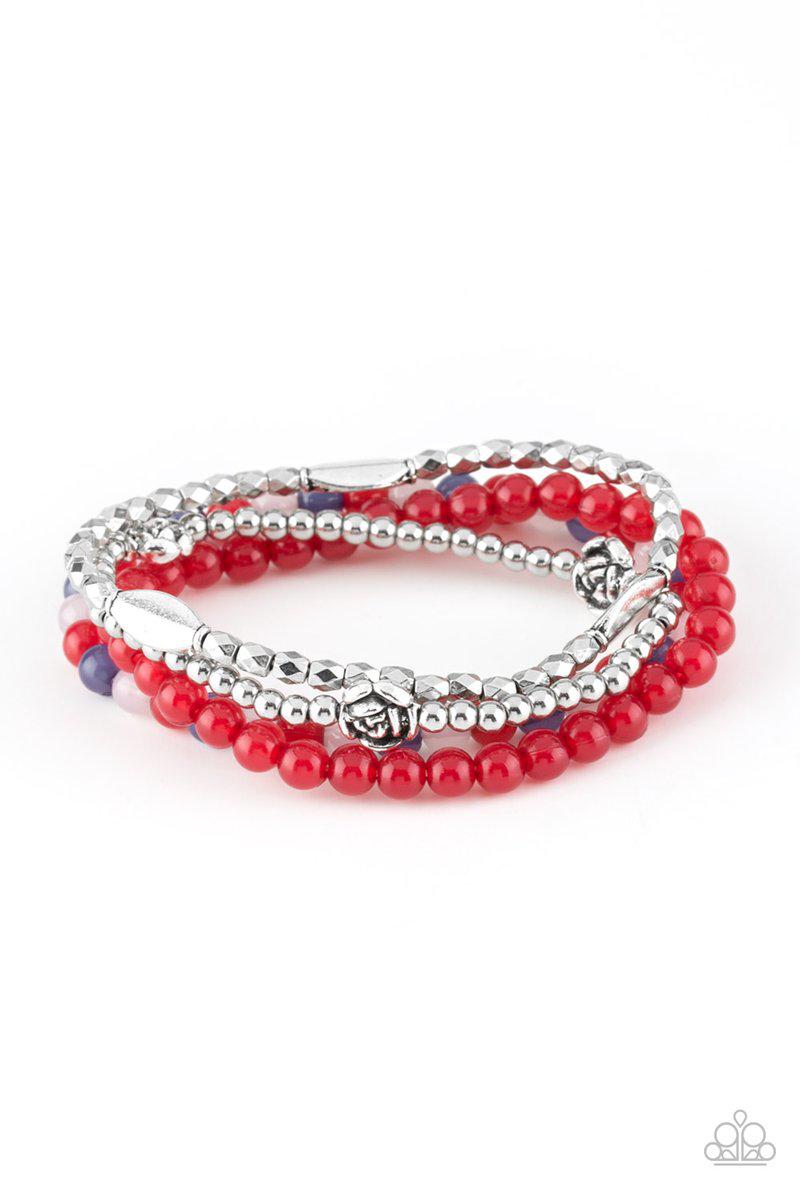 Blooming Buttercups Multi-color Bracelet Set - Paparazzi Accessories- lightbox - CarasShop.com - Paparazzi Jewelry by Cara Jewels