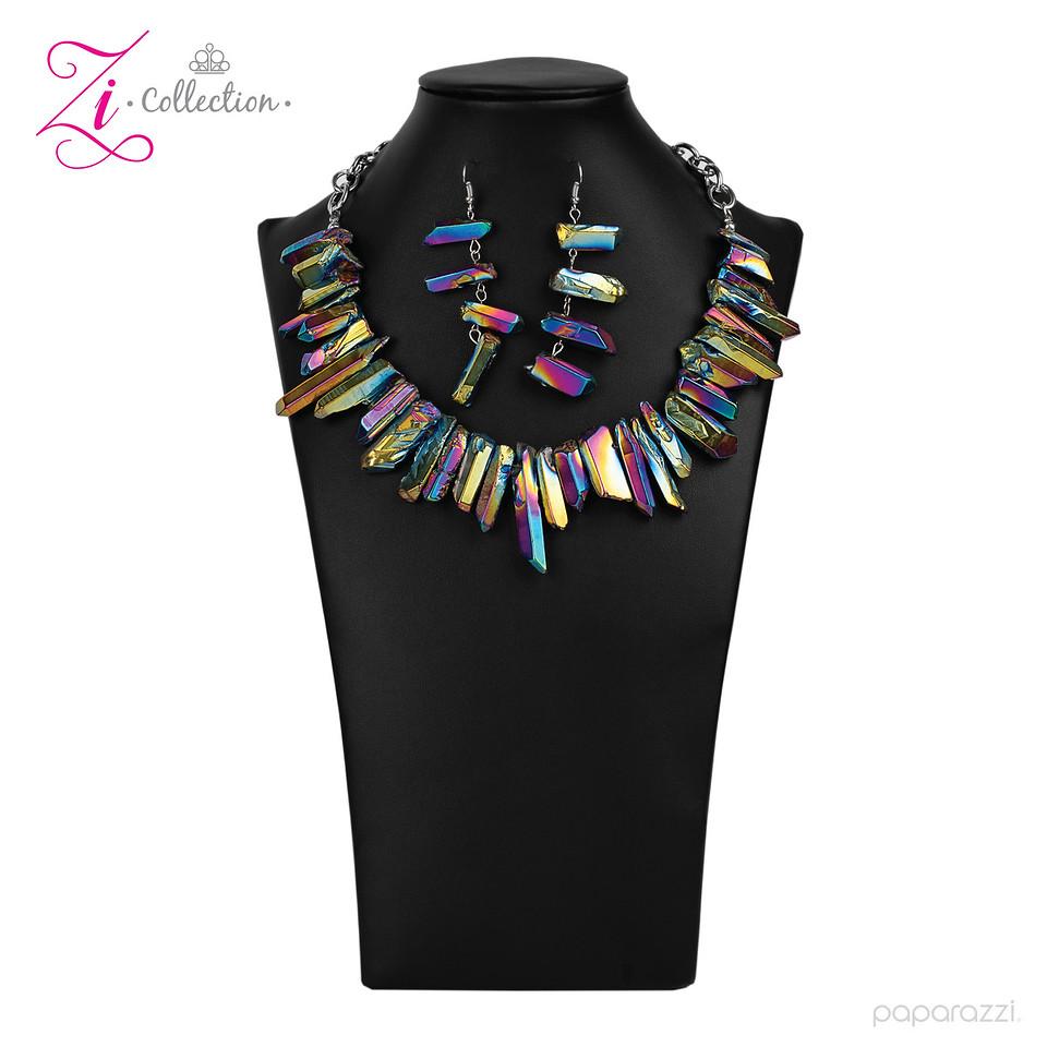 Charismatic 2020 Zi Collection Necklace - Paparazzi Accessories- lightbox - CarasShop.com - Paparazzi Jewelry by Cara Jewels
