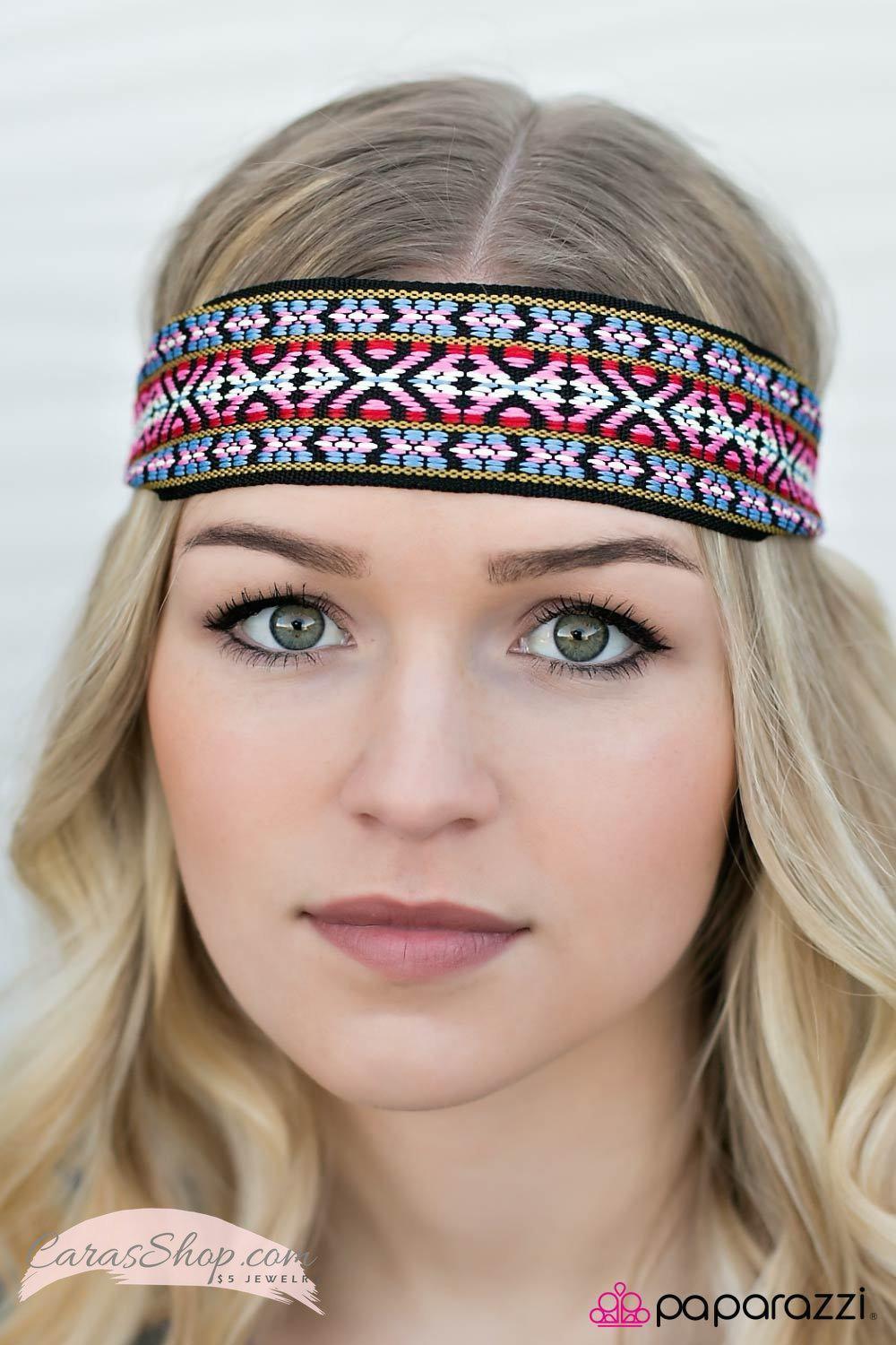 Desert Dance Multi-color Hippie Headband - Paparazzi Accessories- lightbox - CarasShop.com - Paparazzi Jewelry by Cara Jewels