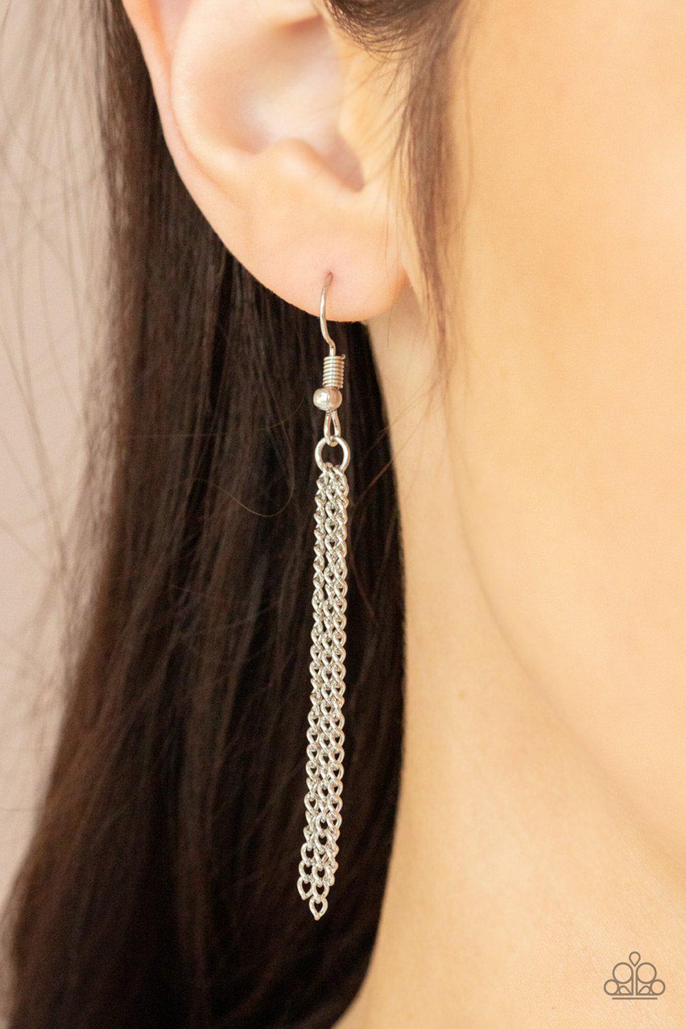 Evergreen Eden Multi Flower Necklace - Paparazzi Accessories - free matching earrings -CarasShop.com - Paparazzi Jewelry by Cara Jewels